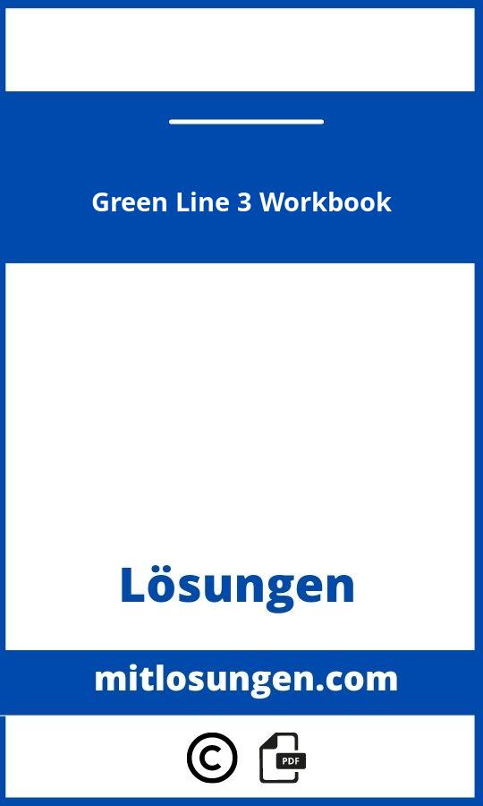 Green Line 3 Workbook Lösungen Pdf