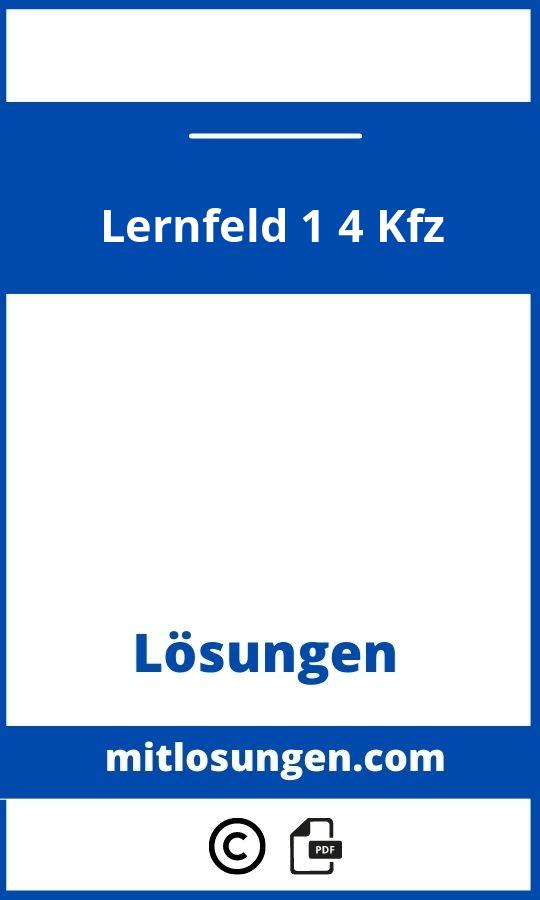 Lernfeld 1 4 Kfz Lösungen Pdf